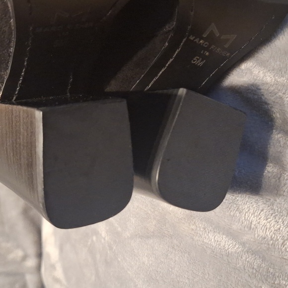 Marc Fisher LTD  Octavie Over-The-Knee Faux Suede Boot Black - Picture 7 of 12